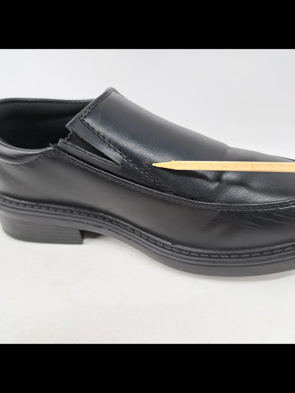 French Toast Boys Black Slip On Dress Shoes Loafers School Uniform Formal